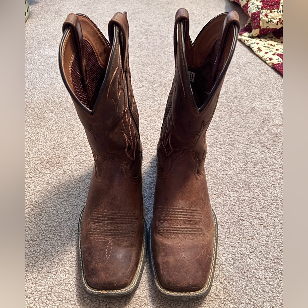 Ariat men’s sport outdoor cowboy boot, size 10.5